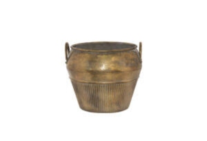 Macetas de metal para interior y exterior modernas macetas de acero galvanizado para decoración de jardín y hogar - Product Image 2