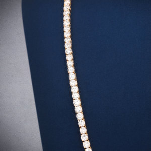 Personalizable 5MM Moissanite diamante tenis cadena Hip Hop cuerpo cadena para fiestas regalos joyería de lujo personalizada - Product Image 3