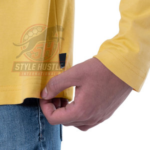 Nuevo Diseño Camisetas de Manga Larga para Hombre Algodón Poliéster Camisetas de Manga Larga para Hombre al por Mayor - Product Image 6