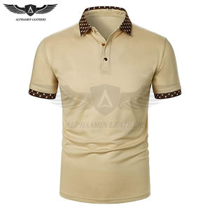 Chemises polo pour hommes de haute qualité, entièrement personnalisées avec logo imprimé, coupe ample, tissu respirant, très vendues - Product Image 6