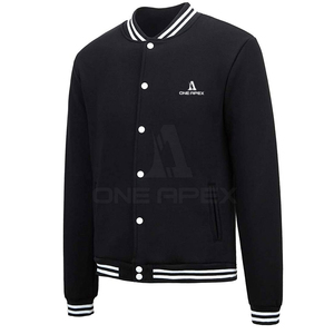 Chaquetas universitarias de estilo universitario de otoño e invierno para hombre, chaqueta con letras, espacios en blanco personalizados - Product Image 3
