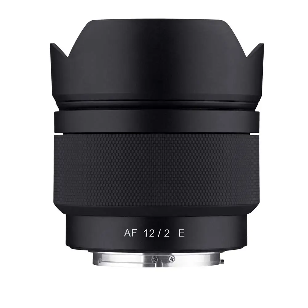 Rokinon 12mm F2.0 Auto Focus APS-C Compact Ultra Wide Angle Lens for So-ny Black Metal OEM Bulk Camera Lenses