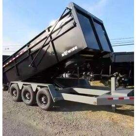 Best Price 3-10 Ton Agriculture Farm <b>Trailer</b> Fast Shipping Tipping Dump <b>Trailer</b> with Gear in Stock <b>for</b> <b>Sale</b> - Product Image 3