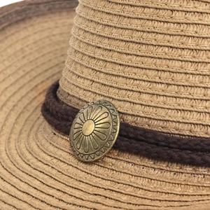 Sombrero de vaquero de cuero con logotipo personalizado, sombrero reversible de diseñador plegable unisex en negro, etiqueta privada barata para uso deportivo - Product Image 5