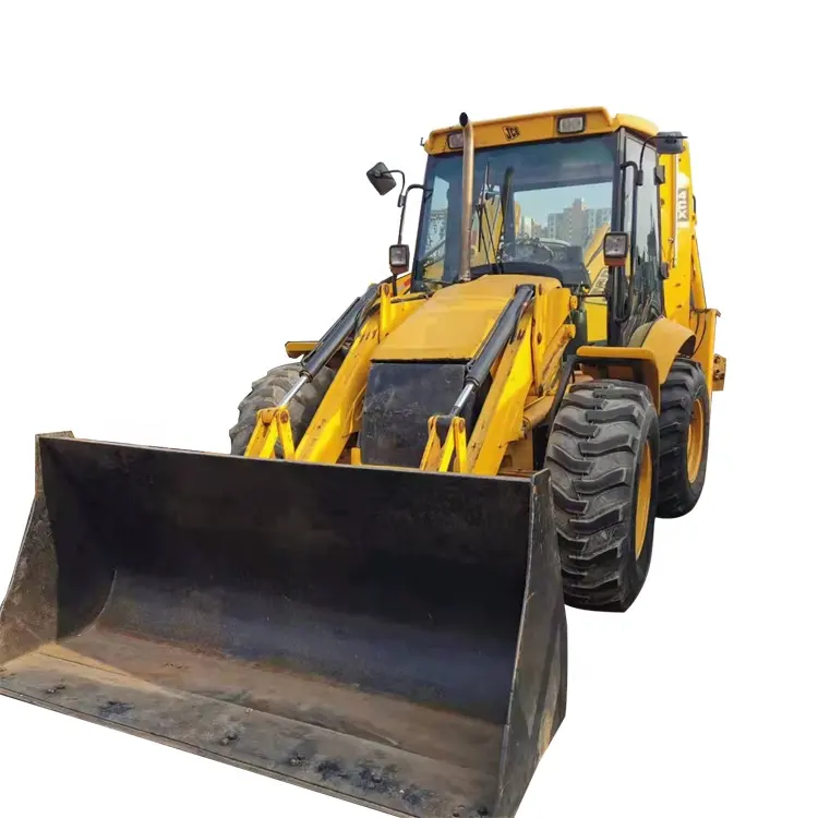 Multi-purpose 4 wheel drive used backehoe wheel loader with low price jcb 3cx 4cx