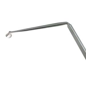 Retractor de Gancho Dura Recto/Angulado Manual de Alta Calidad, Instrumento Quirúrgico para Nervio Radicular, Acero Inoxidable, Surgiright CE - Product Image 3