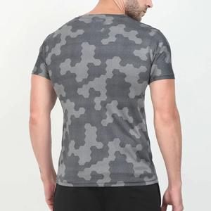 เสื้อยืดซับลิเมชั่นผู้ชายน้ำหนักเบา MOQ ต่ำ ขายดี OEM คุณภาพดีที่สุด - Product Image 2