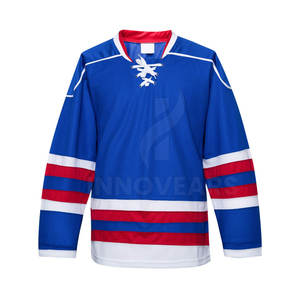 Maillot de hockey sur glace unisexe respirant de bonne qualité, meilleur ajustement, maillot de hockey sur glace de qualité supérieure - Product Image 1