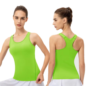Vente en gros de débardeur de yoga à la mode Chemise de sport sans manches à séchage rapide Débardeur d'entraînement de fitness pour femmes vêtements de jogging sublimés - Product Image 3