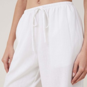 Wholesales Design Your Own Cheap Price Breathable Female Streetwear <b>Women's</b> <b>Trousers</b> Solid Bank Cotton <b>Fleece</b> Jogger Sweat Pants - Product Image 4