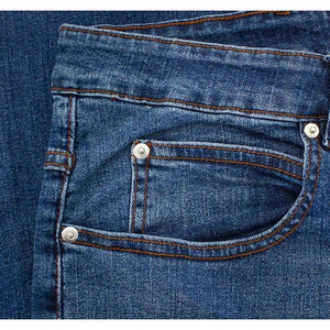 กางเกงยีนส์ของผู้ชายกางเกงยีนส์ขายาวสำหรับโรงงานสีตามสั่ง - Product Image 4