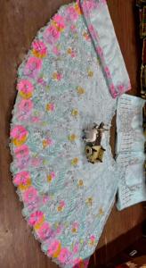 ชุดเดรสผ้าลูกไม้ปักเลื่อมสำหรับผู้หญิงชุดเดรสผ้าลูกไม้สำหรับผู้หญิงลายปากีสถาน - Product Image 4