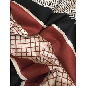 Dupatta Ligera de Algodón Chanderi con Estampado Étnico para Niñas, Elegante Chal/Bufanda con Hojas Dibujadas a Mano para Fiestas y Uso en Verano - Product Image 1