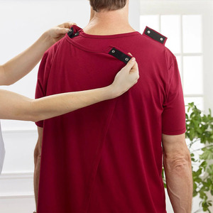 Batas de Paciente Abiertas por Detrás Unisex, Jersey 100% Algodón, Uso Hospitalario, Ropa Personalizada para Discapacitados, Niños y Adultos, Nueva Alta Calidad - Product Image 6