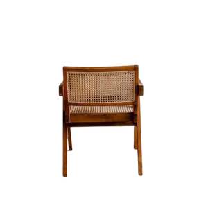Furniture Living Room <b>Chairs</b> Made Of Wood And Rattan Combination <b>With</b> Neat Finishing Durable And Long Lasting - Product Image 5