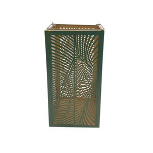 Bougie votive en métal de taille moyenne en vrac de couleur dorée pour la décoration de table de mariage et de maison personnalisée - Product Image 1