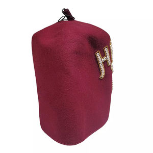 VTG High Quality Custom Masonic Fez Cap Hat W/Tassel Best <b>Sale</b> Hot Selling Shriner Maroon Freemasons Fezz Outdoor <b>Beach</b> Sports - Product Image 5