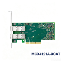 Adaptateur réseau Ethernet Mellanox Connect X-4 Lx MCX4121A-XCAT double port 10GbE SFP28 PCIe 3.0 x8 RDMA RoCE Smart NIC