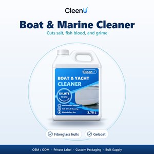 Detergente Concentrato per Barche 1 Gallone, Prodotti per la Pulizia di Scafo e Ponte Marino, per Barche in Vetroresina e Gelcoat, OEM Private Label - Product Image 1