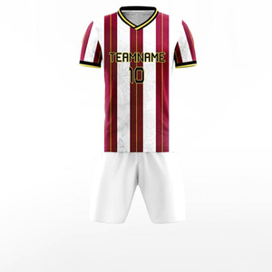 ชุดฟุตบอลคุณภาพสูงสำหรับผู้ชายและเยาวชนเสื้อเจอร์ซีย์และกางเกงขาสั้นแบบซับลิเมต OEM โลโก้ตามสั่งผู้ผลิตสำหรับทั้งชายและหญิง - Product Image 4