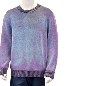 Pulls en mohair tricotés d'hiver unisexes personnalisés à col rond, impression de logo en relief, qualité supérieure, respirant, streetwear - Product Image 4