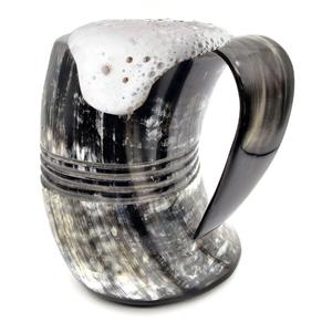 Tasse à boire en corne naturelle tasses à bétail faites à la main personnalisation logo disponible tasses en corne de buffle naturelle - Product Image 4