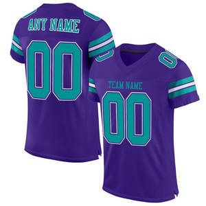 Maillot de football américain personnalisé de haute qualité nouveau style uniforme de sublimation avec numéro taille XL hauts extensibles pour le sport - Product Image 2