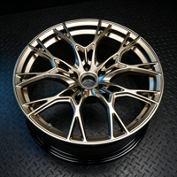 Jantes en alliage d'aluminium forgé sur mesure JWYC, chromées, 25 mm, 16-26 pouces, nouvelles pièces légères pour Mercedes, pour Corvette