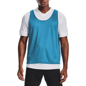 เสื้อกั๊กฝึกซ้อมฟุตบอลแบบตาข่ายระบายอากาศได้ดีสำหรับผู้ใหญ่ ชุดฝึกซ้อมทีม ชุดกีฬา ชุดซ้อมฟุตบอล 100% โพลีเอสเตอร์ - Product Image 1