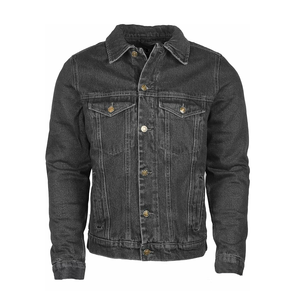 2025 veste en jean de qualité supérieure pour hommes personnalisés noir nouveau Design Techniques brodées fermeture éclair respirante pour le printemps - Product Image 5