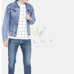 Veste longue à capuche et chaude en jean multi-poches pour hommes, vêtements en toile à la mode pour l'hiver, de haute qualité, personnalisés et élégants - Product Image 3