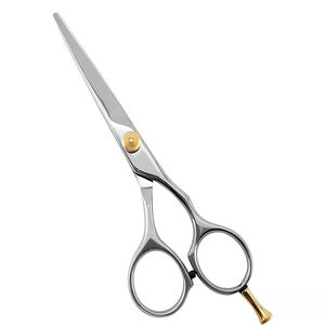 กรรไกรตัดผมเหล็ก5.5เยอรมันกรรไกรตัดผมพร้อมสกรูปรับได้ - Product Image 4