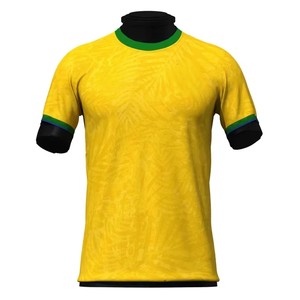 Camiseta de fútbol de alta calidad, camiseta de fútbol barata con MOQ bajo, camiseta de fútbol de diseño personalizado con servicio OEM - Product Image 3