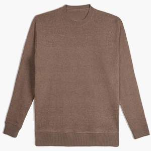 Sweat-shirt pour homme en laine 100% Mawra avec logo personnalisé OEM, broderie, vente en gros, haute qualité, streetwear d'hiver, prix d'usine, extérieur - Product Image 1