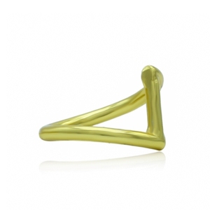 Vintage Style Brass Alloy Gold-Plated Boho Geometric <b>Ring</b> Fashionable Trendy Statement Children Gift - Product Image 2