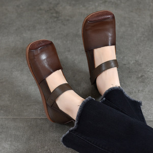 Zapatos de vestir de cuero para hombre, estilo Derby y Oxford, zapatos formales de negocios para hombre, mocasines casuales sin cordones para oficina y bodas. - Product Image 3