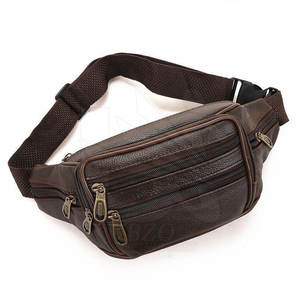 Sac de ceinture en cuir personnalisé de haute qualité Fabriqué au Pakistan Sac de taille en cuir pour hommes Sac de taille en cuir - Product Image 4