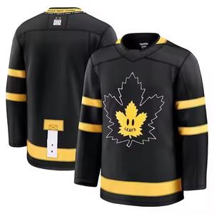 Tailles personnalisées en gros Nom personnalisé uniformes de hockey sur glace avec impression par sublimation maillots de hockey sur glace avec - Product Image 5
