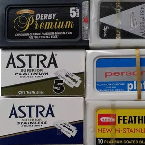 Double Edge Safety <b>Razor</b> Blade Variety Pack 100 Blades Stainless Steel DE Shaving Blade Refills Fits Standard <b>Razors</b> Wholesale - Product Image 1