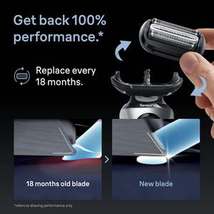 Cabezal de Repuesto ORIGINAL para Afeitadora Eléctrica Braun Serie 6, Recupera el 100% del Rendimiento de Afeitado, Compatible con 60, 61, 62 - Product Image 3