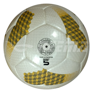 Balón de fútbol cosido a mano con textura de PU duradero para tecnologías Reema diseñadas de alta calidad. - Product Image 4