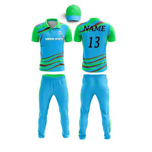 Uniformes de cricket personnalisés à bas quantité minimale de commande derniers uniformes d'équipe de conception de sublimation à bas prix nouvel ensemble d'uniformes de cricket de cricket sublimé - Product Image 5