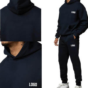 Conjunto Deportivo de Dos Piezas para Hombre, Diseño Moderno y Transpirable, Venta al Por Mayor, Ropa Deportiva de Invierno, 100% Algodón French Terry - Product Image 4