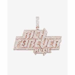 จี้เพชรทองคำ 14K แบบสั่งทำพิเศษ RICH FOREVER - Product Image 5