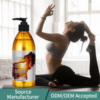 Huile Essentielle Chauffante de Massage pour le Corps Entier, Huile de Gua Sha Raffermissante pour les Méridiens, à laisser agir