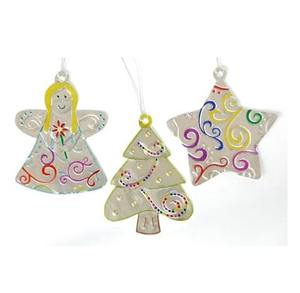 Árbol colgante de Metal Premium, adorno navideño decorativo para árbol de vacaciones, accesorios colgantes, decoración festiva para fiestas - Product Image 1