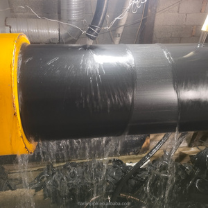 Tubería de Acero Aislada con Revestimiento de HDPE al por Mayor en Kazajstán, Tubería de Aislamiento Térmico de 8'' SCH40 para Calefacción Central Urbana/Refinería - Product Image 5