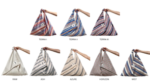 Bolso Tote de Algodón Turco Tejido a Mano con Rayas, Gran Capacidad, Asa Fruncida, para Verano, Playa, Vacaciones, Viajes, Piscina - Product Image 5