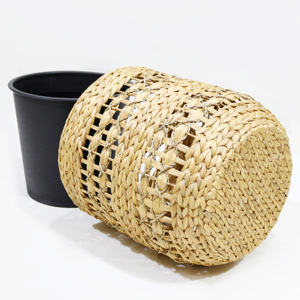 Artex Dong Thap Paniers de rangement tissés à la main Jacinthe d'eau Seagrass Boîte de jardinière de jardin décorative - Product Image 5