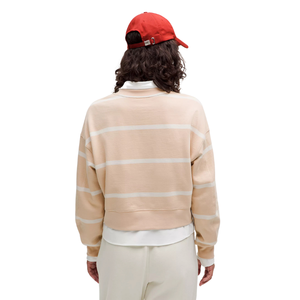 Sudaderas y Hoodies de Algodón y Spandex de Manga Larga con Cuello Redondo para Mujer, Estilo Formal e Informal, Venta al Por Mayor, Sudaderas Clásicas a Rayas para Mujer - Product Image 2